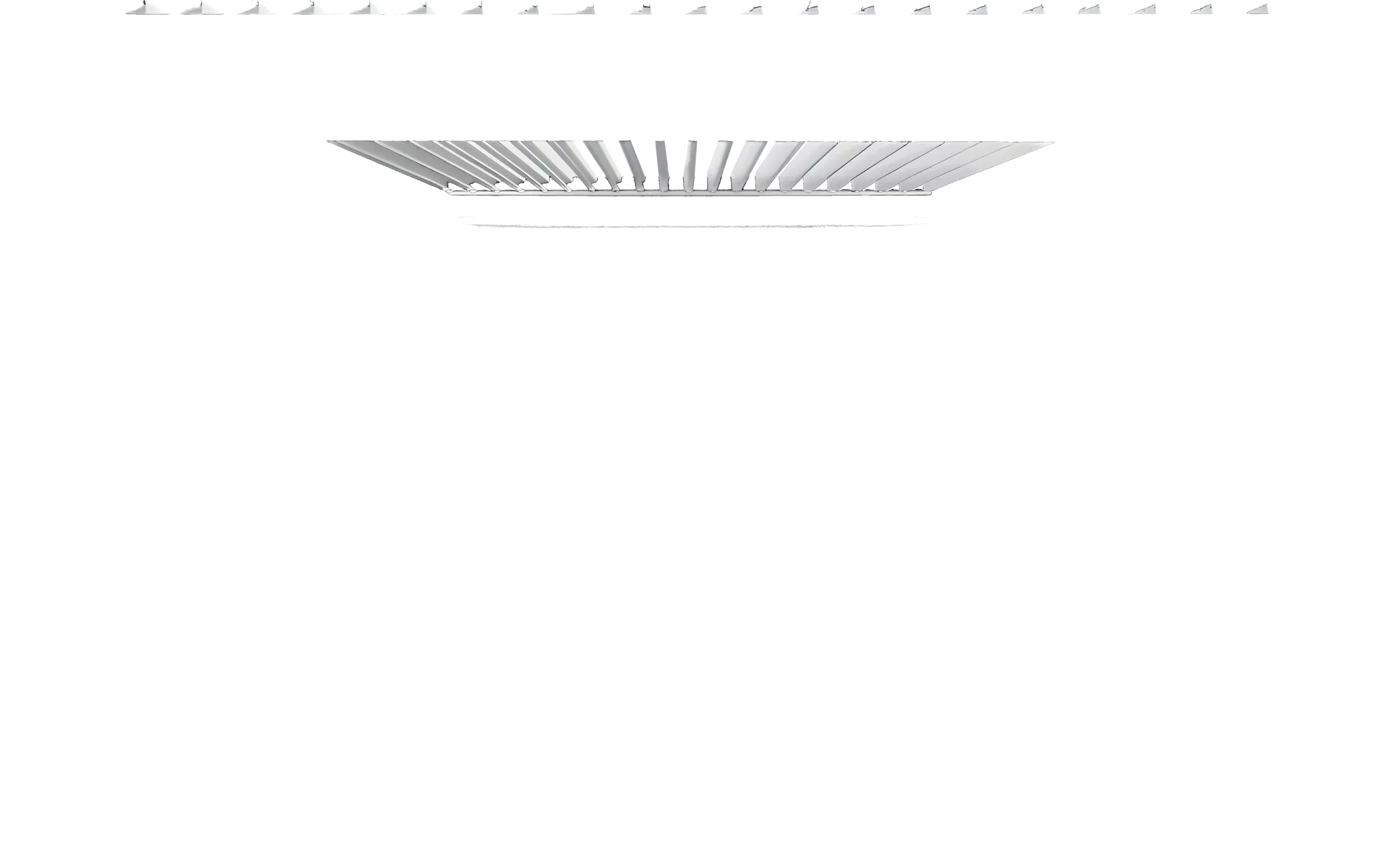 Pure White Louvers Layer