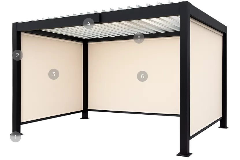 Image for: Aluminum Pergola Kit: Every Detail Matters