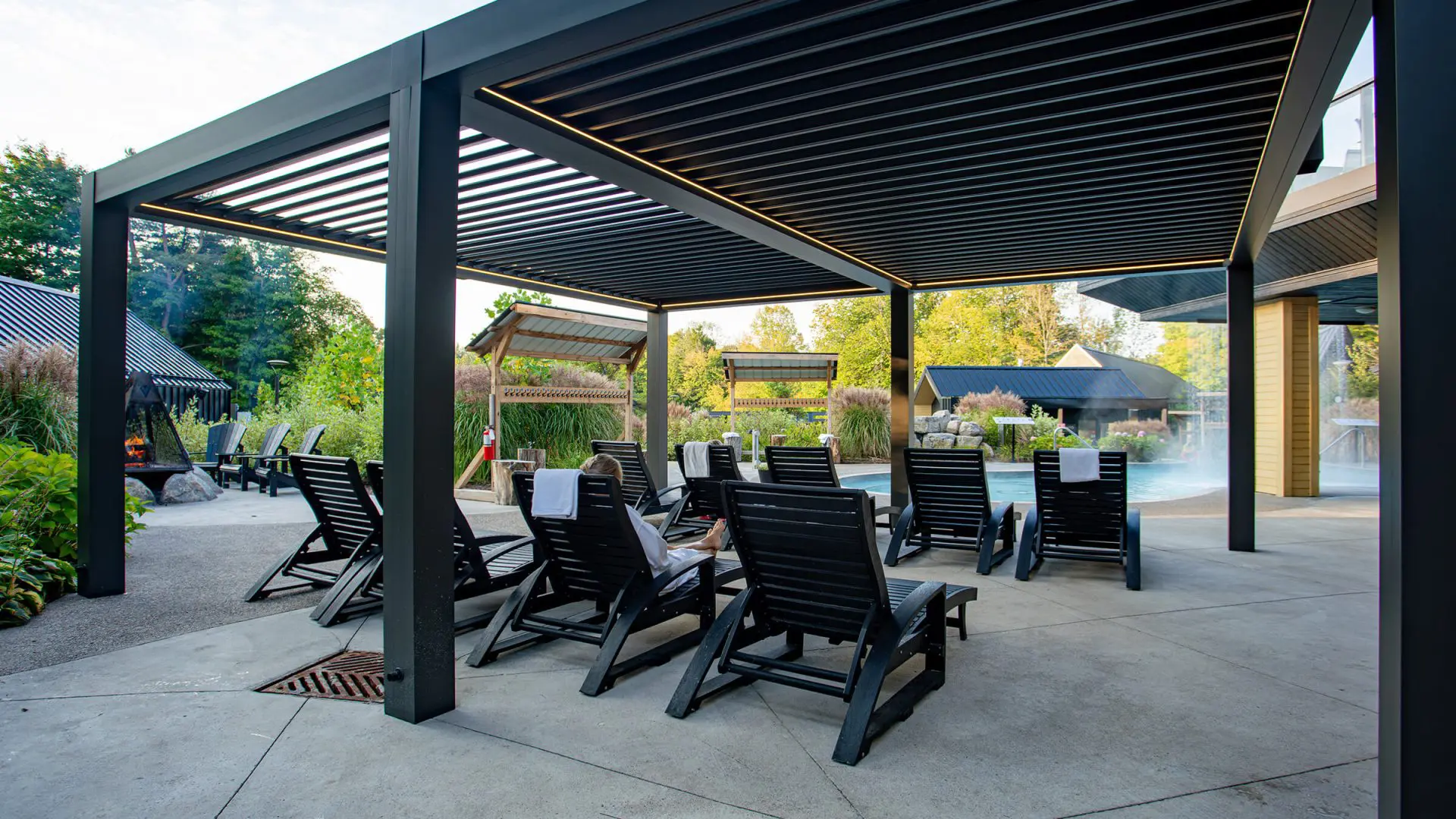 Pergola for SPA