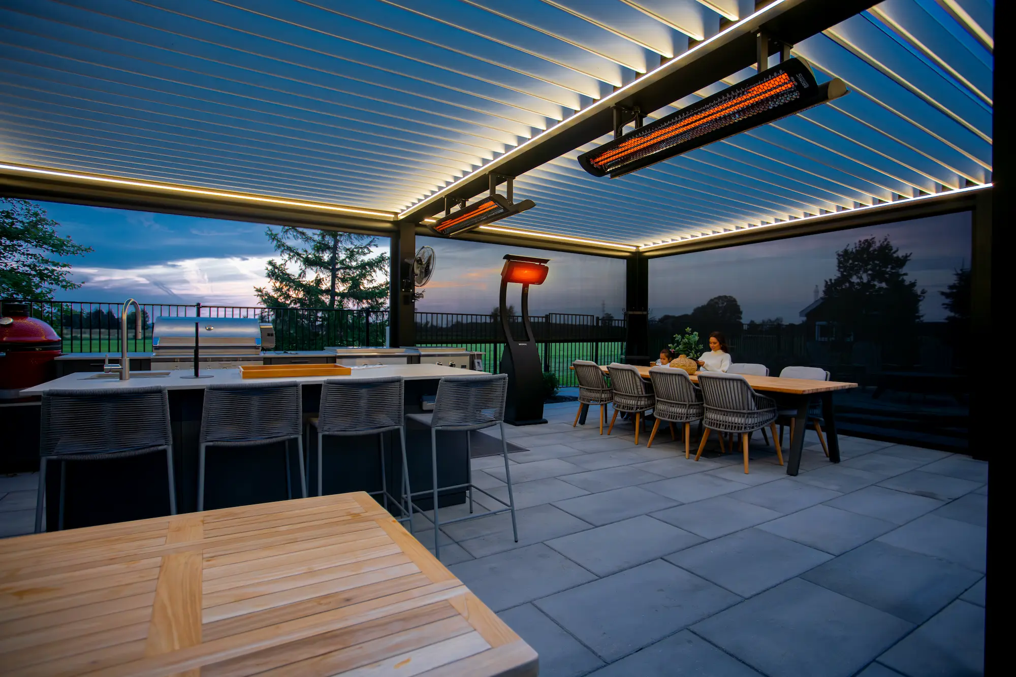 Image for: Durable BBQ Pergola Designs for Functional Outdoor Kitchen Living