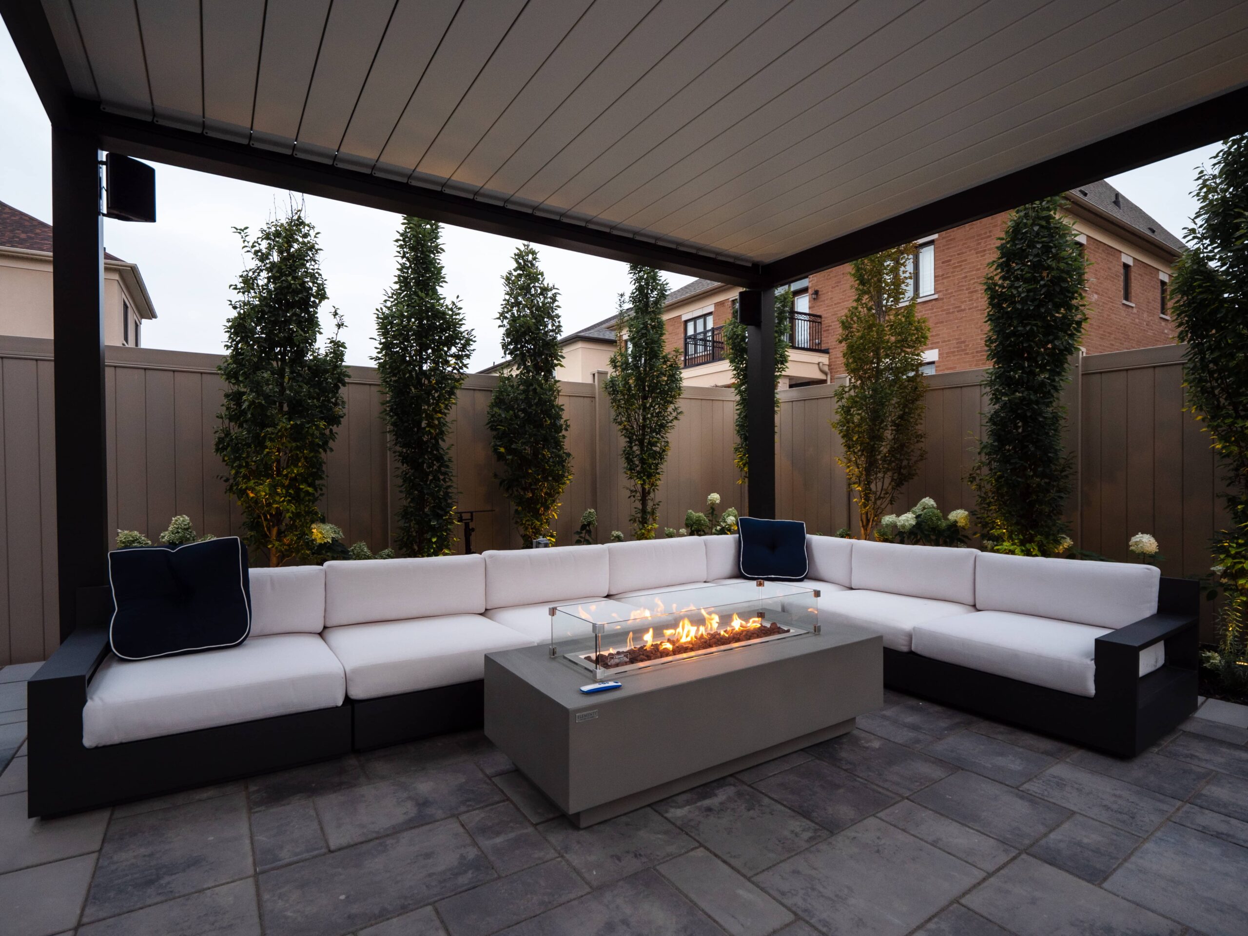 Image for: Pergola with Retractable Roof Systems