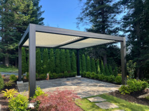 Aluminum Pergolas in White Rock | Motorized & Louvered Designs | Ready to Elevate Your Outdoor Living with a Custom Aluminum  - Thumbnail 1