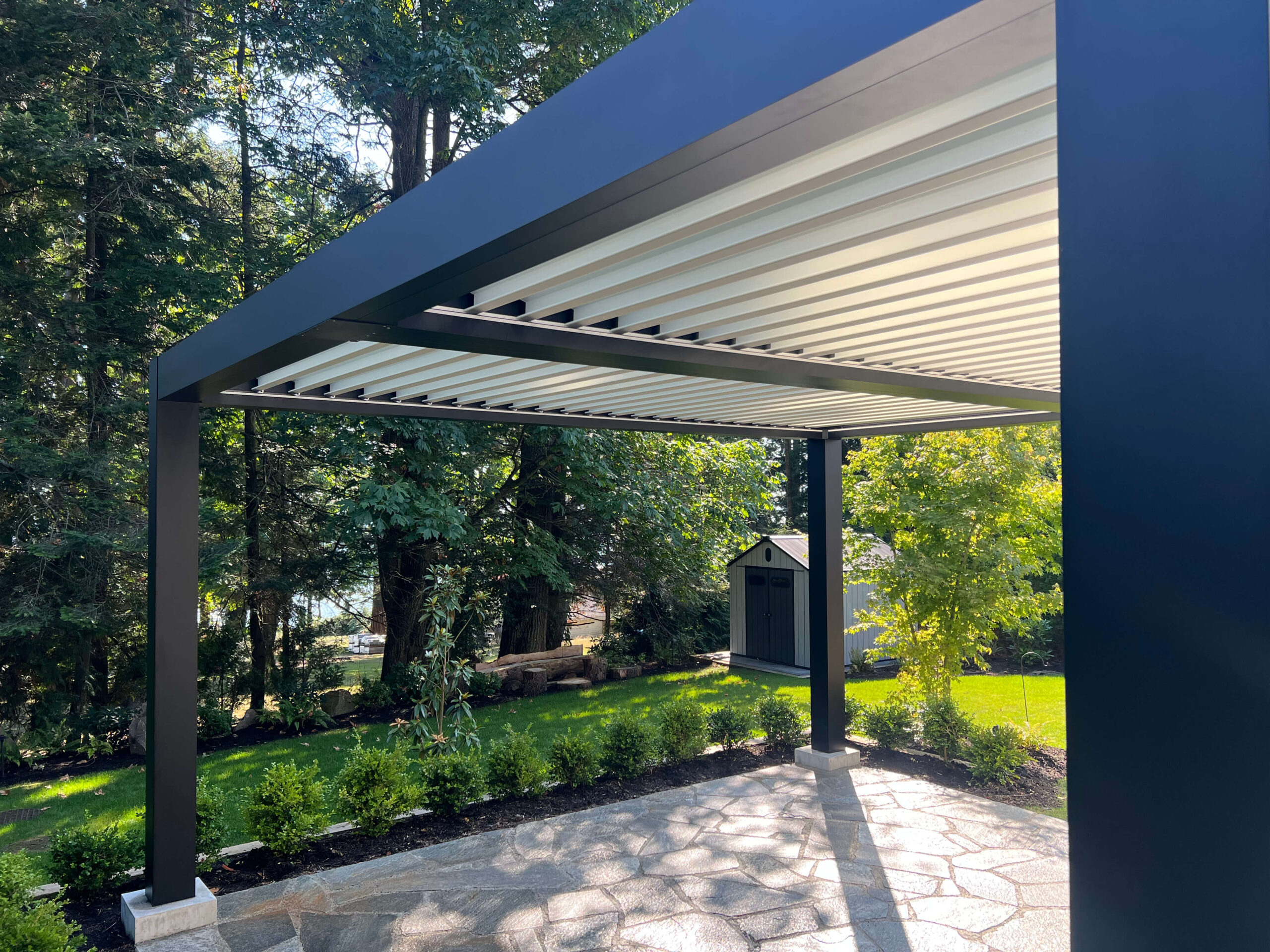 Aluminum Pergolas in White Rock | Motorized & Louvered Designs | Ready to Elevate Your Outdoor Living with a Custom Aluminum  - Image 2