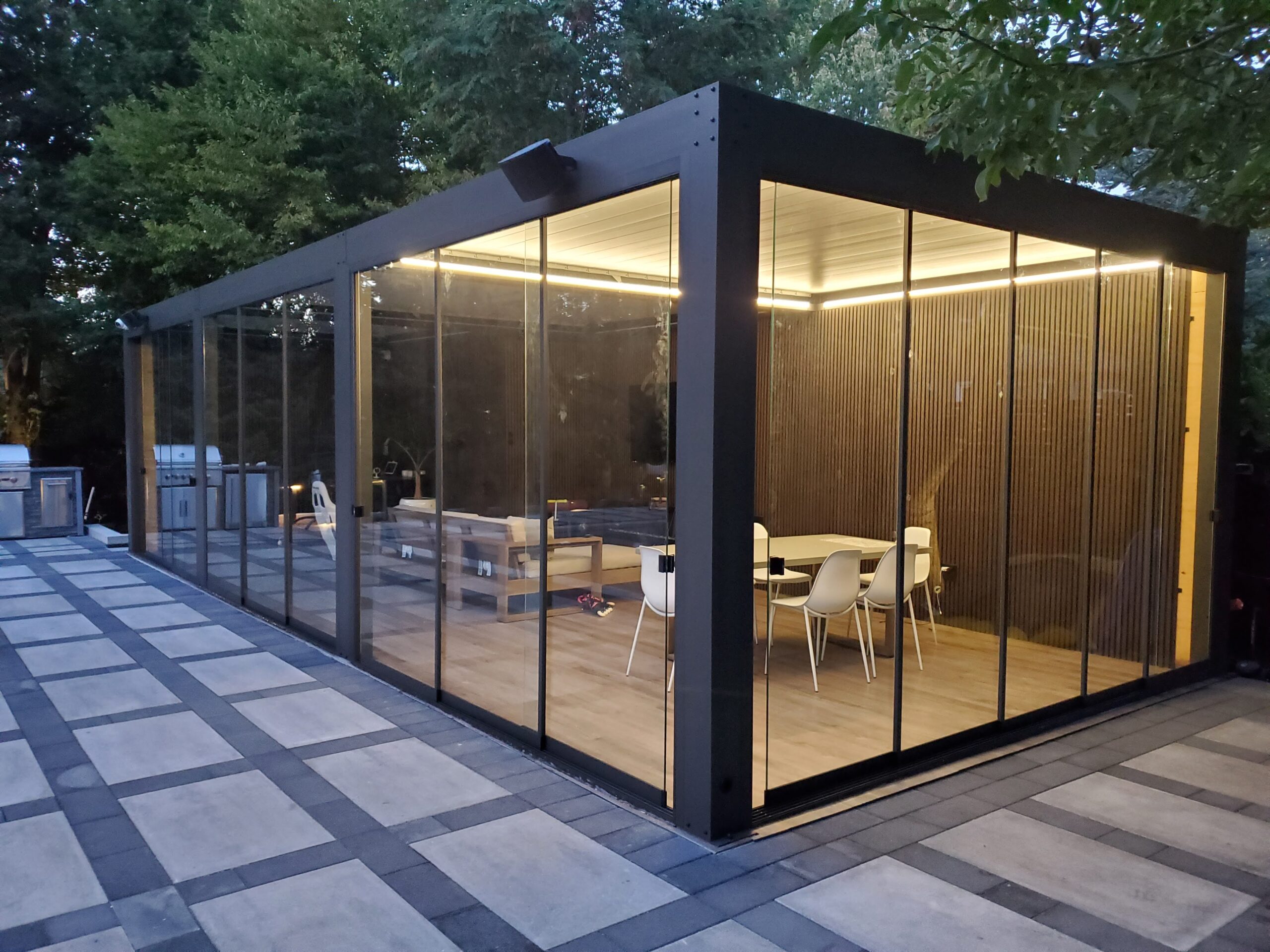 Image for step: Professional Pergola Delivery Installation