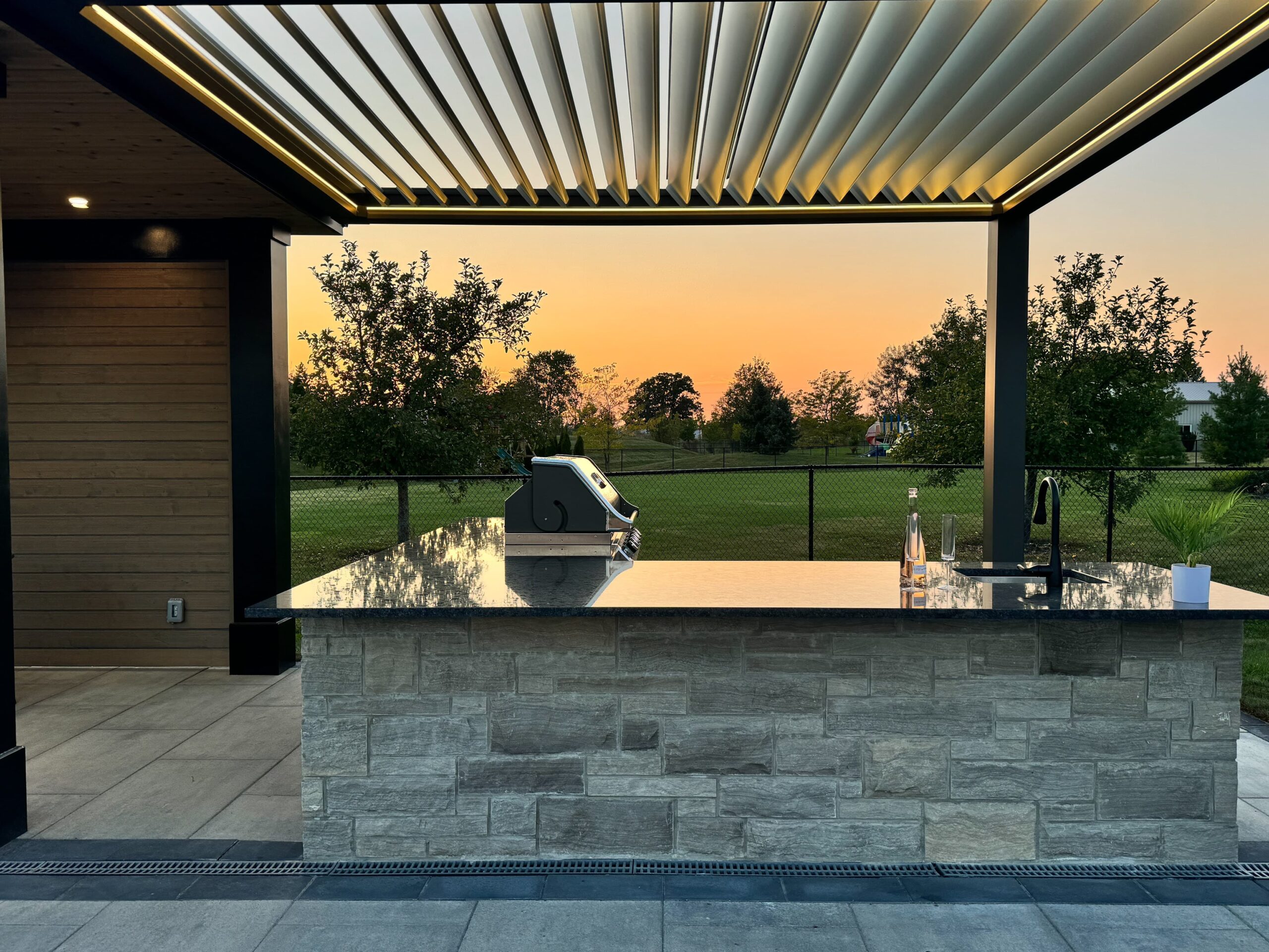 Image for: Custom BBQ Pergola Solutions for Modern Outdoor Kitchen Spaces